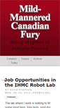 Mobile Screenshot of canadian-fury.com